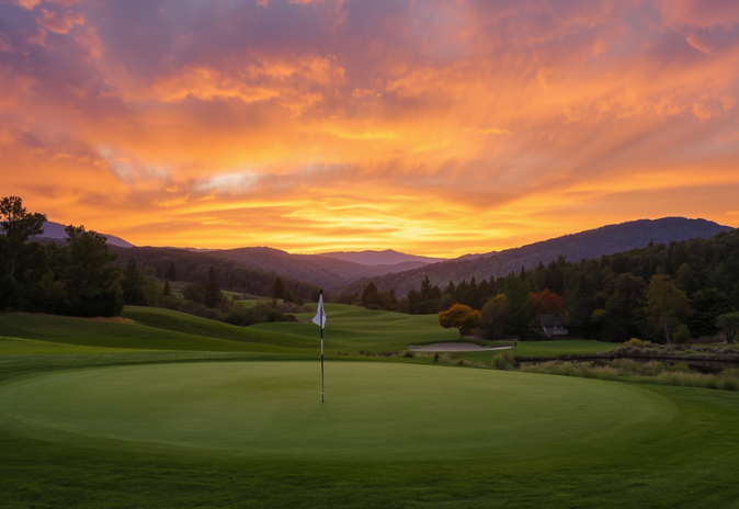 solo-golfer-walking-peaceful-fairway-on-relaxing-golf-travel-retreat